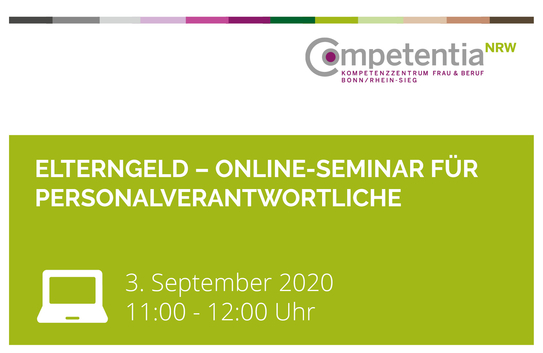Digitaler Elterngeld-Vortrag für den Mittelstand Digitaler Elterngeld-Vortrag für den Mittelstand