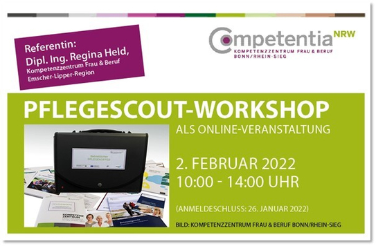 Pflegescout-Workshop Das Vorschaubild ist mit der Detailansicht des Beitrags verlinkt.
