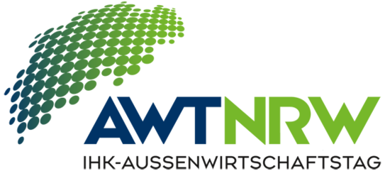 Logo: IHK-Außenwirtschaftstag NRW 2025 (AWT) Logo: IHK-Außenwirtschaftstag NRW 2025 (AWT)