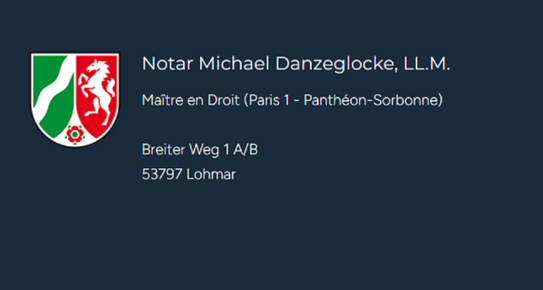 Lohmarer Notariat sucht Mitarbeitende