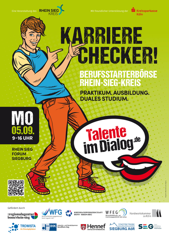 Talente im Dialog Plakat: Talente im Dialog